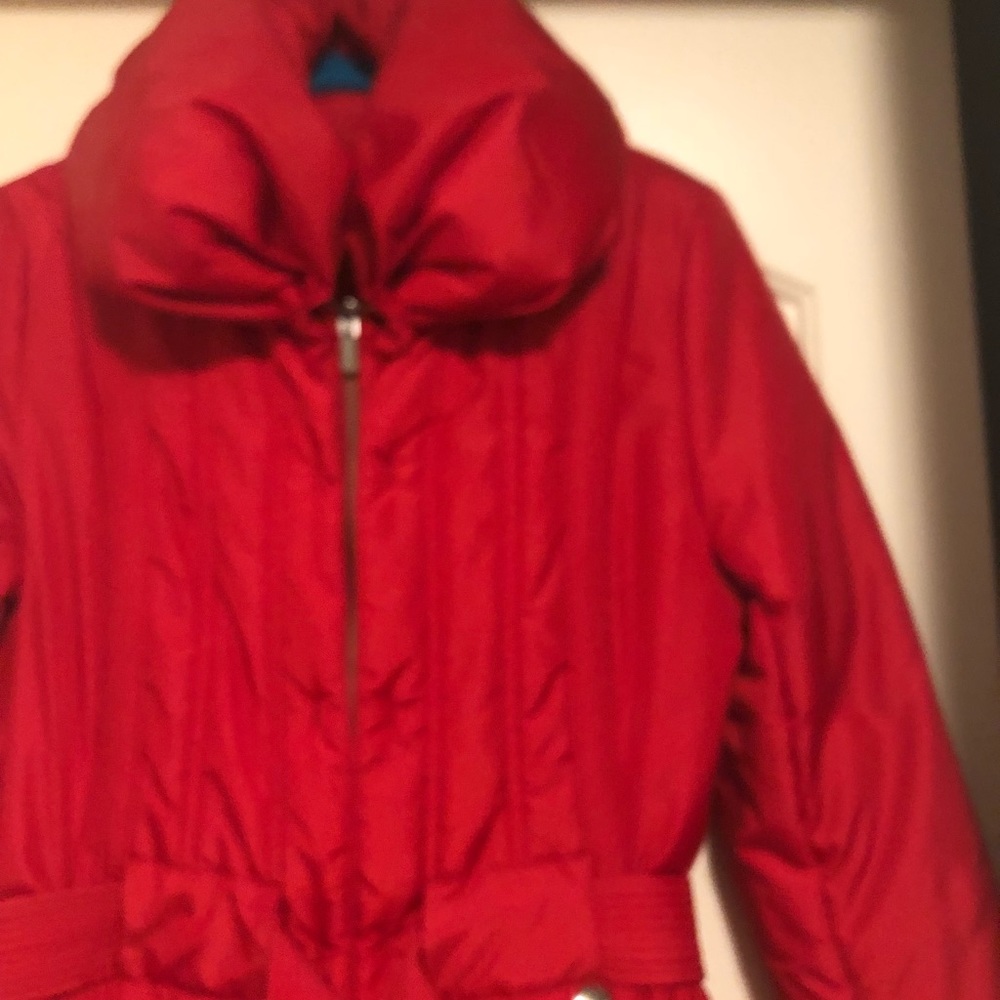 Armani Collection Red Winter Jacket